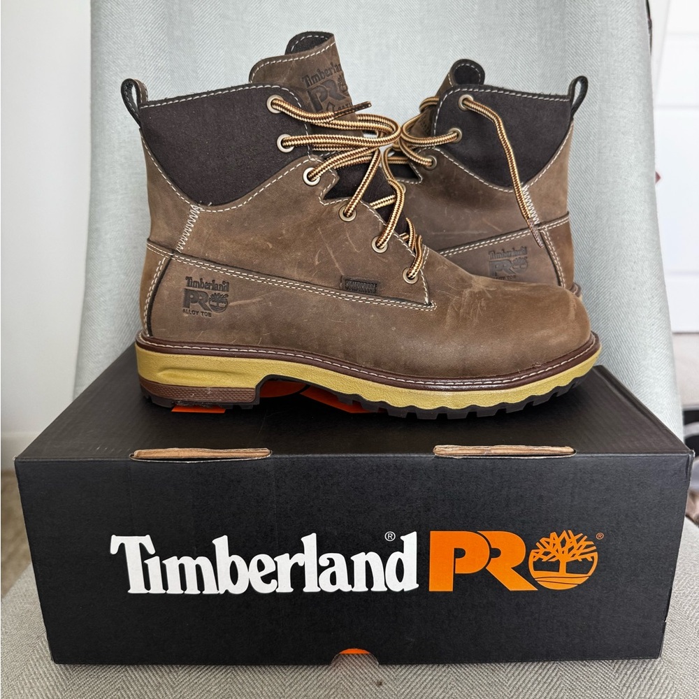 Timberland PRO Brown and Black Men's Boots